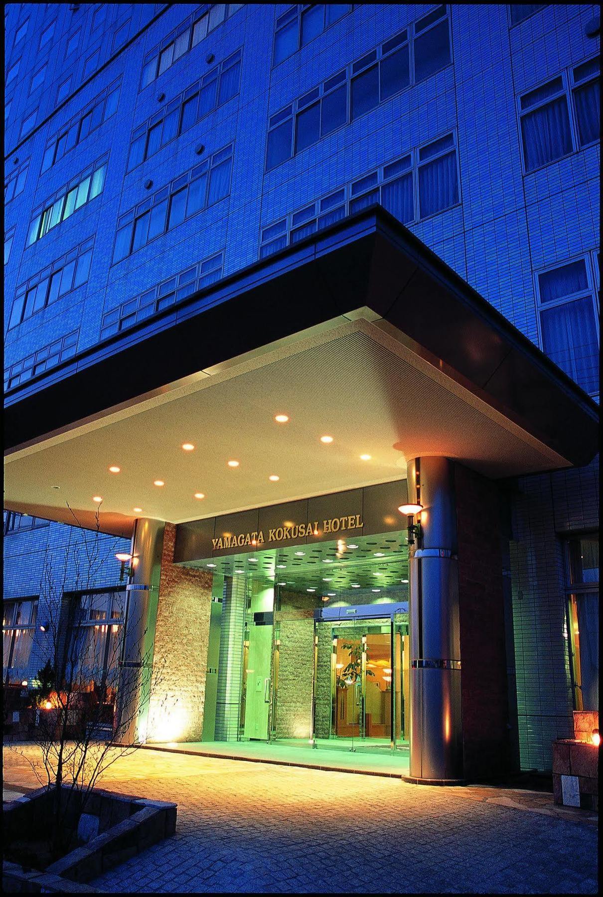 Yamagata Kokusai Hotel Экстерьер фото
